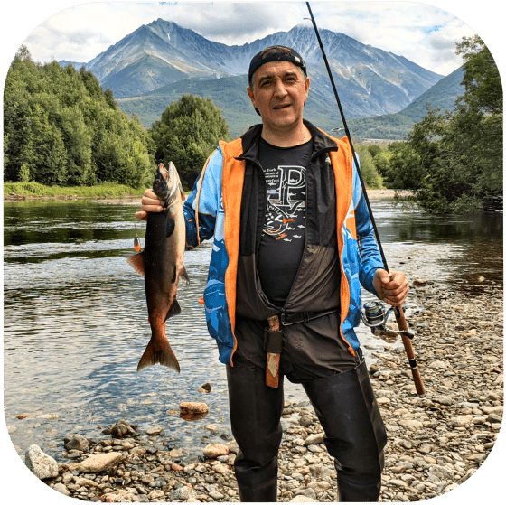 Рыбалка - Камчатка река Быстрая